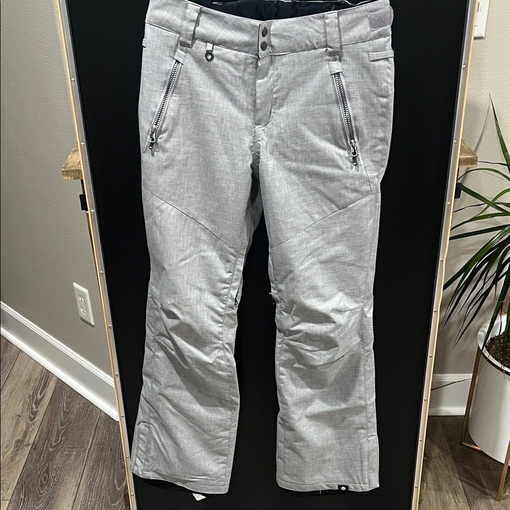 Roxy Light Gray Ski Pants
